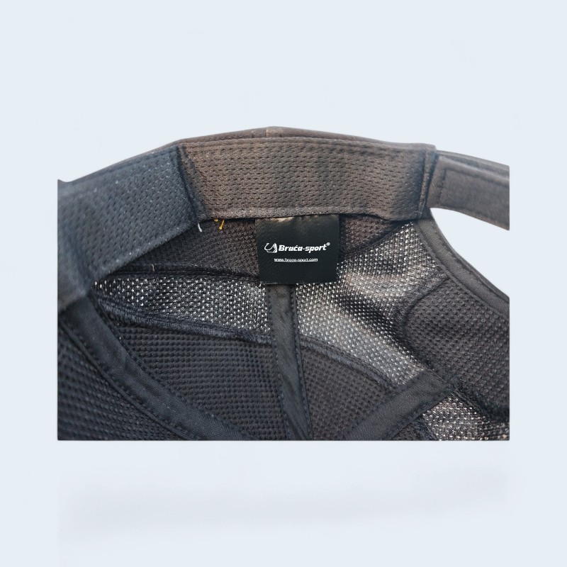 Czapka z daszkiem BRAĆA SPORT – UNISEX - Czarna - obrazek 6