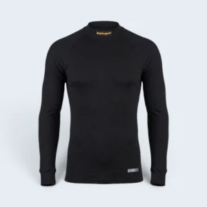 Czarna koszulka termoaktywna Braća-sport® – Longsleeve treningowa